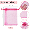SOFPLATE 100Pcs Organza Bags Jewellery Storage Pouches Wedding Favour Party Mesh Drawstring Gift OP-SP0001-01C-2