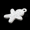 Baking Paint Alloy Pendants FIND-Z006-10B-2