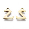 201 Stainless Steel Charms STAS-T044-217G-Z-2