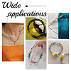 ARRICRAFT Dyed Natural Malaysia Jade Rondelle Beads Strands G-AR0002-83-5
