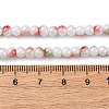 Pearlized Handmade Lampwork Beads Strands LAMP-R020-04B-4