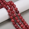 Natural Mashan Jade Round Beads Strands G-D263-10mm-XS04-01-2