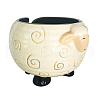 Lovely Sheep Shape Handmade Porcelain Yarn Bowl Holder SENE-PW0022-04-2