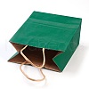 Pure Color Kraft Paper Bags AJEW-G019-09D-4