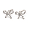 Non-Tarnish 304 Stainless Steel Stud Earrings for Women EJEW-Z057-09P-1