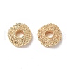 Brass Beads KK-P223-30G-2