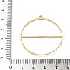 Brass Pendants KK-O100-05G-3