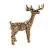 Brass Deer Figurines DJEW-C017-02AB-2