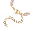 Natural Amethyst Beaded Bracelets BJEW-JB11763-03-4