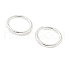 Brass Jump Rings KK-M165-7mm-01S-RS-2