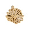 304 Stainless Steel Pendants STAS-S139-06G-04-1