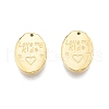 Ion Plating(IP) 304 Stainless Steel Charms STAS-T060-35G-2