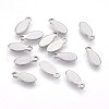 Non-Tarnish 304 Stainless Steel Charms X-STAS-E454-03P-1