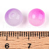 Spray Painting Imitation Jade Glass Beads GLAA-L046-8mm-03B-4