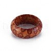 Wood Thumb Rings RJEW-N028-05-M-6