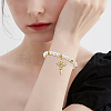 SOFPLATE 24Pcs 3 Colors Alloy with Rhinestone Pendants FIND-SP0001-91-6