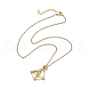 3Pcs 3 Sizes Stainless Steel Macrame Pouch Empty Stone Holder for Necklace Makings NJEW-JN04824-4