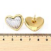 304 Stainless Steel Stud Earrings EJEW-D308-04A-PG-3