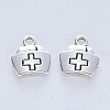 Tibetan Style Alloy Pendants TIBE-R316-089AS-RS-2