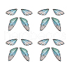 Transparent Resin Crystal AB Rhinestone Pendants Set RESI-TAC0002-46C-1