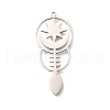 304 Stainless Steel Pendants STAS-B083-07P-1