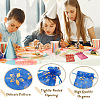 100Pcs 10 Colors Organza Drawstring Jewelry Pouches OP-TA0001-02-4