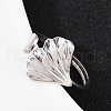 Brass Adjustable Cuff Rings for Women RJEW-B132-01B-G-2