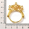 Alloy Open Back Bezel Pendants PALLOY-I223-02G-3
