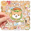 50Pcs Dog PVC Waterproof Stickers PW-WG0B23F-01-4