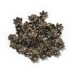 Tibetan Style Bead Caps TIBEB-LF9396YKG-AB-LF-1