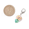 Resin & Glass Beaded Pendant Decorations HJEW-MZ00168-01-3