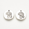 Tibetan Style Alloy Charms TIBE-Q072-15AS-NR-1