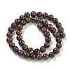 Synthetic Gold Clinquant Stone Beads Strands G-P549-A01-01E-2