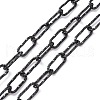 304 Stainless Steel Paperclip Chains CHS-A007-01B-3