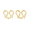 304 Stainless Steel S-Hook Clasps STAS-Z124-04C-G-1