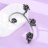 316 Surgical Stainless Steel Cuff Earrings EJEW-E300-25AS-01-4
