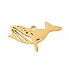 Ion Plating(IP) 304 Stainless Steel Pendants STAS-B056-10G-08-1