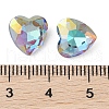 Glass Rhinestone Cabochons RGLA-L029-08A-BBLA-3