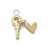 Brass Charms KK-H493-01G-04-1