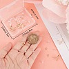 CREATCABIN 12Pcs Brass Stud Earring Findings DIY-CN0002-48-3