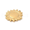 304 Stainless Steel Pendants STAS-L283-05G-2