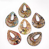 Handmade Gold Sand Lampwork Big Pendants LAMP-S189-14-B-2