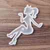 Lively Lady Shape Food Grade Silhouette Silicone Lollipop Molds DIY-D069-10-2