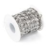 Tarnish Resistant Handmade 304 Stainless Steel Heart Link Chains CHS-M004-09P-4