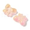 Transparent Spray Paint Glass Beads GLAA-Z011-02G-2