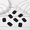 SUNNYCLUE DIY Stamping Blank Tag Necklace Making Kit DIY-SC0020-84-4
