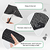 AHADERMAKER 12-Row Resin Spike Stud Cone Flatback Punk Rock Trim Mesh Bead Craft FIND-GA0003-72A-3