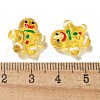 Christmas Handmade Lampwork Beads Strands LAMP-M021-02D-4