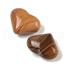 Mother's Day Gifts Natural Ocean Agate Heart Palm Stone G-Q021-02A-2