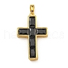 Rack Plating Brass Pendants KK-U035-18G-02-1